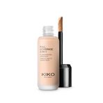 Kiko Milano Fondöten & Kapatıcı-Full Coverage 2-in-1 Foundation & Concealer-15 Warm Rose-Mat Saten Bitişli