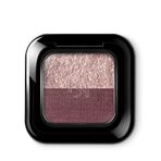 Kiko New Bright Duo Eyeshadow 10 Golden Mauve / Burgundy Göz Farı