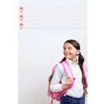 Kılavuz Çizgili Yazı Tahtası Akıllı Kağıt Tahta 110×56 Cm