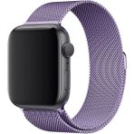 Kılıf House Apple Watch Uyumlu Milano Loop Çelik Kordon - Mor - 38 / 40 / 41mm