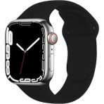 Kılıf House Apple Watch Uyumlu Silikon Kordon - 38 / 40 / 41mm - Siyah