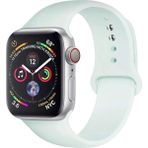 Kılıf House Apple Watch Uyumlu Silikon Kordon - Bebe Mavisi - 38 / 40 / 41mm