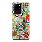 Kılıf Merkezi 535 Samsung Galaxy S20 Ultra SM-G988B Vektör Baskılı Silikon Kılıf