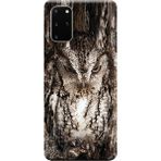 Kılıf Merkezi 571 Samsung Galaxy S20 Plus SM-G985F Baykuş Baskılı Silikon Kılıf