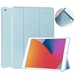 Kılıf Pad Air 10,9 inç (2022 ve 2020) ile uyumlu, mini 6 kılıf (8,3 inç, 2021) tablet kılıfı folyo koruyucu kılıf otomatik uyku/uyanma üç kat katlanır koruyucu kılıf kılıf, Blue1, air3(10.5)