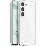 Kılıf Şeffaf Kamera Korumalı Renksiz Esnek Silikon Kapak Kılıf - Galaxy S23 Plus