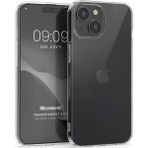 Kılıf Şeffaf Kamera Korumalı Renksiz Esnek Silikon Kapak Kılıf - iPhone 15 Plus