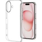 Kılıfist Apple iPhone 16 Kılıf Sararmaz Sert Plastik Klfs Droga Kapak - Şeffaf