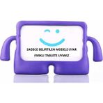 Kılıfist Gtx Jaculus 10.4 Kılıf Çocuklar Için Standlı Koruyucu Tablet Kılıf - Mor