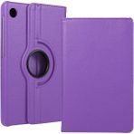Kılıfist Lenovo Tab M10 TB-328F 3. Jenerasyon Uyumlu Zore Dönebilen Standlı Kılıf-Mor