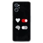 kilifland 9i ile Uyumlu Kılıf Silikon Desen Özel Seri Love Brain 1722