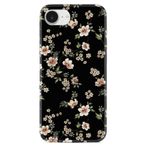 Kılıfland Apple iPhone 16E Kılıf Boutique Baskılı Resimli Siyah Fon Çiçek Pcode -045