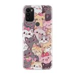 Kılıfland General Mobile GM 21 Plus Kılıf, Boutique Baskılı, Harika Kediler, Renk77