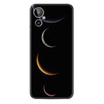 Kılıfland General Mobile GM 23 SE Uyumlu Kılıf, Resimli Desenli Silikon, Platinium Series, Gezegenler, Siyah