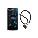 kilifland General Mobile Gm 9 Pro ile Uyumlu Kılıf Ipli Boyun Askılı Desenli Silikon Alone 1668