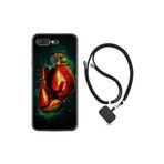 kilifland General Mobile Gm 9 Pro ile Uyumlu Kılıf Ipli Boyun Askılı Desenli Silikon Boks Eldiveni 1763