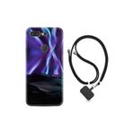 kilifland General Mobile Gm 9 Pro ile Uyumlu Kılıf Ipli Boyun Askılı Desenli Silikon Kuzey Iışkları 1864