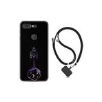 kilifland General Mobile Gm 9 Pro ile Uyumlu Kılıf Ipli Boyun Askılı Desenli Silikon Master Space Uyumlu