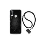 kilifland General Mobile Gm20 Pro ile Uyumlu Kılıf Silikon Desen Boyun Askılı Dikenli Tel 1779