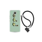 kilifland General Mobile Gm5 Plus ile Uyumlu Kılıf Desenli Silikon Boyun Askılı Muhammed Ali 1352