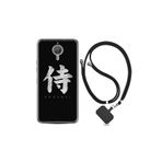 kilifland General Mobile Gm5 Plus ile Uyumlu Kılıf Desenli Silikon Boyun Askılı Samurai 1340