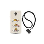 kilifland General Mobile Gm5 Plus ile Uyumlu Kılıf Desenli Silikon Boyun Askılı Sweety Egg 1322