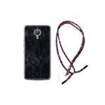kilifland General Mobile Gm5 Plus ile Uyumlu Kılıf Rasta Ipli Boyun Askılı Desenli Silikon Şekiller 1876