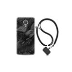 kilifland General Mobile Gm5 Plus ile Uyumlu Kılıf Resimli Desenli Silikon Boyun Askılı Dark Eagle 1909