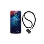 kilifland General Mobile Gm5 Plus ile Uyumlu Kılıf Resimli Desenli Silikon Boyun Askılı Deep Woman 1844