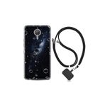kilifland General Mobile Gm5 Plus ile Uyumlu Kılıf Resimli Desenli Silikon Boyun Askılı Galaxys 1898