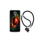 kilifland General Mobile Gm5 Plus ile Uyumlu Kılıf Silikon Desen Boyun Askılı Boks Eldiveni 1763