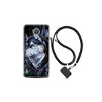 kilifland General Mobile Gm5 Plus ile Uyumlu Kılıf Silikon Desen Boyun Askılı Dog Eyes 1761