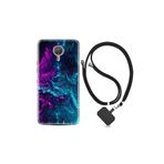 kilifland General Mobile Gm5 Plus ile Uyumlu Kılıf Silikon Desen Boyun Askılı Explosive 1734