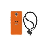 kilifland General Mobile Gm5 Plus ile Uyumlu Kılıf Silikon Desen Boyun Askılı Garfi 1733