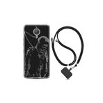 kilifland General Mobile Gm5 Plus ile Uyumlu Kılıf Silikon Desen Boyun Askılı Iskelet Astronot 1613
