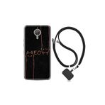 kilifland General Mobile Gm5 Plus ile Uyumlu Kılıf Silikon Desen Boyun Askılı Meow 1657