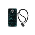 kilifland General Mobile Gm5 Plus ile Uyumlu Kılıf Silikon Desen Boyun Askılı Pi 1701