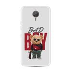 Kılıfland General Mobile GM5 Plus Kılıf, Boutique Baskılı, Bad Guy, Beyaz