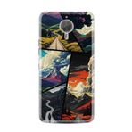 Kılıfland General Mobile GM5 Plus Kılıf, Boutique Baskılı Manzaralar Desenli