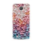 Kılıfland General Mobile GM5 Plus Kılıf, Boutique Baskılı, Renkli Kalpler