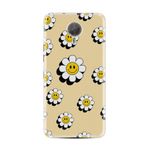 Kılıfland General Mobile GM5 Plus Kılıf, Boutique Baskılı, Sarı Papatya Desenli