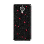 Kılıfland General Mobile GM5 Plus Kılıf, Boutique Baskılı, Siyah, Kalp ve Ok Desenli