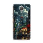 Kılıfland General Mobile GM5 Plus Kılıf, Boutique Baskılı, Train Resimli