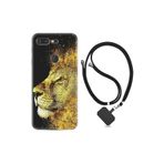 kilifland General Mobile Gm9 Pro ile Uyumlu Kılıf Desenli Silikon Boyun Askılı Leon 1323