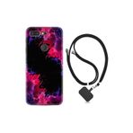 kilifland General Mobile Gm9 Pro ile Uyumlu Kılıf Silikon Desen Boyun Askılı Boyalar 1663