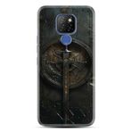 Kılıfland General Mobile GM9 Pro Kılıf, Boutique Baskılı, Sword Desenli, Siyah