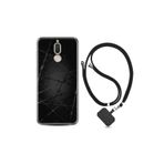 kilifland Huawei Mate 10 Lite ile Uyumlu Kılıf Silikon Desen Boyun Askılı Dikenli Tel 1779