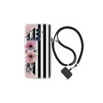 kilifland Huawei Mate 10 Pro ile Uyumlu Kılıf Desenli Silikon Boyun Askılı Flowers 4 1390