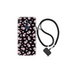 kilifland Huawei Mate 10 Pro ile Uyumlu Kılıf Desenli Silikon Boyun Askılı Unicorn Flowers 1406