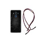 kilifland Huawei Mate 10 Pro ile Uyumlu Kılıf Rasta Ipli Boyun Askılı Desenli Silikon Dikenli Tel 1779